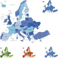 Iznad sebe imate verovatno najdetaljniju mapu evrope koja postoji. Koristite Mape Evropskih Zemalja Za Planiranje Krstarenja Rijekom