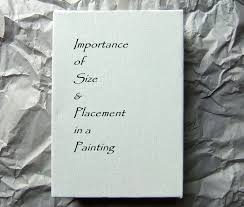 Some common methods of laundering are: Size And Placement In A Painting Bright Light Fine Art
