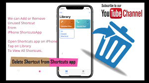 How To Delete Shortcut In Shortcuts App On Iphone And Ipad Youtube