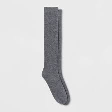 Women S Solid Knee High Socks Xhilaration Gray 4 10 In 2021 High Socks Womens Knee High Socks Knee High Socks