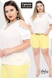 Camisa Branca Para Fim De Ano Pin Em Plus Size