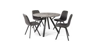 Our uo tables and chairs edit features bar carts, side tables, vinyl record storage racks and so much more. Classic Tetro Trafford Round Table And 4 Chairs Trt110 Tdch The Place For Homes