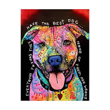 All designs available in various styles, sizes, & colors. Trademark Fine Art Dean Russo Best Dog 18x24 Canvas Art Ali5745 C1824gg From Lowe S Accuweather Shop