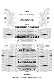 seating charts barbara b mann performing arts hall