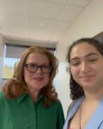 It's a Girl Scout take over at TMC Health! 15-year-old Natali shadowed  President and CEO, Jennifer Mendrzycki as part of the Girl Scout leadership  program that connects young women with community leaders