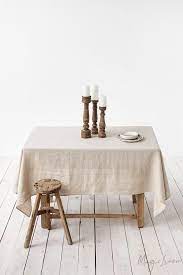 linen tablecloth in various colors round square rectangular table linens custom linen fabric tablecloth nappe lin nappe de table linge de table