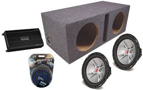 It puts out 800rms @2ohm wich would be perfect for these subs. 2 07 Cvr15 Comp Cvr Dual 4 Ohm 2000 Watt Loaded Dual 15 Ported Kicker Car Audio Subwoofer Box Boss Dst4000d Class