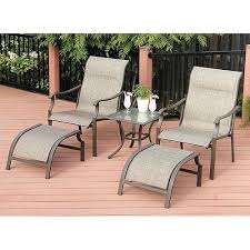 5 Piece York Outdoor Leisure Patio Set Includes Chairs Ottomans Table New Lounge Chair Outdoor Outdoor Patio Table Patio Lounge Chairs
