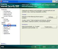 Configure Active Virus Shield