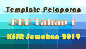 Facebook twitter linkedin reddit email. Template Pelaporan Pbd Tahap 1 Kssr Semakan 2019 Gurubesar My