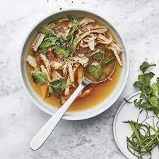Chicken Soup With Caramelized Ginger Recipe Fall Soup Recipes Soup Recipes Ginger Recipes