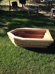 Maybe you would like to learn more about one of these? Boat Planter Landscape Timbers Nautical Outdoor Decor Landscape Timber Crafts