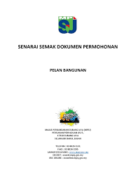 Discover the beauty & colours of subang jaya! Senarai Semak Dokumen Permohonan Pelan Bangunan