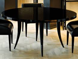 Make a statement with black dining tables. Nella Vetrina Sabre Modern Italian Round Black Wood Dining Table Tables Black Wooden Dining Table Dining Room Dining Room Lighting Round Table Small Ideas Tables And Chairs Black Decor Paint Colors Ro Anextweb