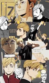 Anime characters posing for mug shot digital wallpaper, haikyuu. Atsumu Wallpaper Haikyuu Anime Haikyuu Wallpaper Haikyuu Fanart
