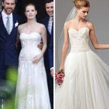 Wearing a prada look with floral embellishment, the actress. Jessica Chastain S Married Why You Ll Love Her Simple Bridal Look 9 Ways To Cop It Her World Singapore
