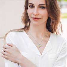 YL Collier Coeur en Argent 925 taillé 12 pierres de naissance Oxyde de  Zirconium graver "I love you to the moon and back" Pendentif pour femme,  Chaîne 45 + 3CM, Argent -