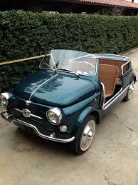 This Fiat Jolly Is An Occasion Fiat 500 Classic Cars Beach Cars