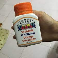 Gambar songlap dari google je sebab cik kak tak transfer dari phone cik kak ke computer riba. 21st Century Vitamin C 1000 Chewable 60s Reviews