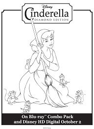 cinderella cleaning free printable coloring pages coloriage cendrillon spongebob squarepants hellokids