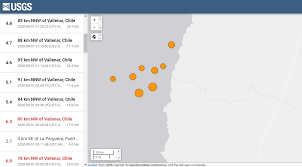 Resumen de los últimos sismos ocurridos en chile. Registran Varios Sismos En Cuestion De Horas En El Oceano Pacifico En Chile Cnn