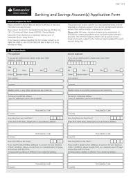 For international payments/transfers, santander provides its customers with one swift code that is to be used for both incoming and outgoing transfers. Banking And Savings Account S Application Form Santander