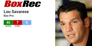 BoxRec: Lou Savarese