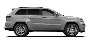 2017 jeep grand cherokee colour options