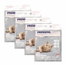 Katzenstreu 1/2014 (30 produkte im vergleich). Premiere Excellent Klumpstreu Pure Ohne Duft 4x12 Kg Fressnapf