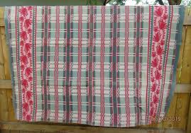 Their thick fibers have a natural protective layer that prevents stains and dust from collecting. 7 Vintage 30s 40s Native Camp Cotton Wool Camping Blanket Pink Red Green 2015304951
