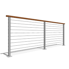 This translates into more time enjoying your fortress ® system and less time spent on upkeep! Cable Railing System With Wood Top Ags Stainless Inc Caddetails