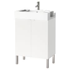 Just found out in order to be code we need to move the toilet and make the vanity only 30 inches. Lillangen Bathroom Vanity W 2 Doors White Ikea
