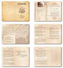 Pin By Kirsten Nicol On Timeless Passport Invitations Passport Invitation Template Passport Wedding Invitations
