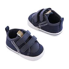 amazon com carters baby boy soft sole sneaker blue white