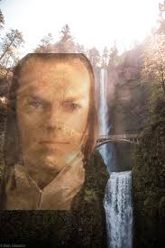 OC] Rivendell in real life. I caught the light in the perfect moment at  Multnomah falls, Oregon. : r/pics