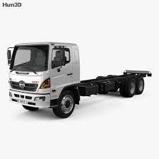 **.max (3ds max 2008 vray). Hino 500 Fc Lwb Chassis Truck 2016 3d Model Vehicles On Hum3d
