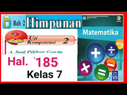 Aug 15, 2021 · kunci jawaban indonesia kelas 8 halaman 184. Kunci Jawaban Uji Kompetensi Bab 2 Himpunan Halaman 185 Youtube