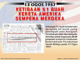 Meskipun demikian jepang menginginkan kemerdekaan indonesia pada tanggal 24 agustus. Trivia Peristiwa Merdeka Jabatan Penerangan Malaysia Facebook