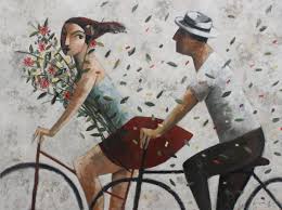 Didier Lourenco Kai Fine Art Cycle Painting Bicycle Art Life Art