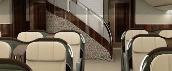 A boeing 747 with an interior so large it took 4 years to design and build. Sixth Boeing 747 8 Aeroloft Contract For Greenpoint