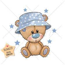 Teddy Bear Clipart Png Digital Download Clipart Etsy In 2021 Teddy Bear Cartoon Teddy Bear Clipart Baby Animal Drawings