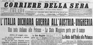 Many of them were taken prisoner by the russians. Il Regno D Italia Dichiara Guerra All Austria Ungheria Italiani In Guerra