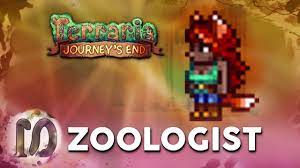 Terraria 1.4 Journey's End - ZOOLOGIST NPC - how to get & what she sells! -  YouTube