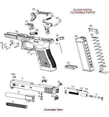 Glock Lube Points On Cdcr Glock 22 Parts Diagram Glock Gen 5