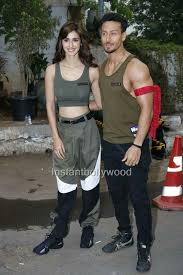 Tiger Shroff And Disha Patani For Baaghi 2 Promotion Indian Bollywood Actors Disha Patani Bollywood Celebrities