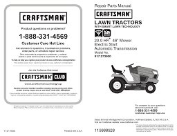 Companies below are listed in alphabetical order. Craftsman 917 273900 Repair Parts Manual Pdf Download Manualslib