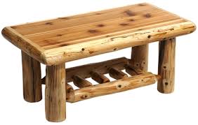 See more ideas about log table, log coffee table, diy furniture. Cedar Log Coffee Table Log Living Room Furniture Minnesota The Log Furniture Store