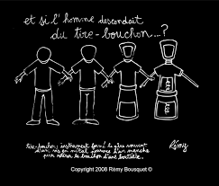 Et Si L Homme Descendait Du Tire Bouchon Citation Vin Bouchons Sacs A Vin