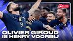 GIROUD is HENRY voorbij en FRANKRIJK gaat door! | WK ... - YouTube