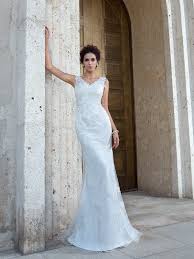 Bestellen sie maßgeschneiderte brautkleider zu günstigen preisen. Trumpet Mermaid V Neck Applique Sleeveless Sweep Brush Train Net Wedding Dresses Jollyproms Applique Wedding Dress Cheap Wedding Dress Online Wedding Dress